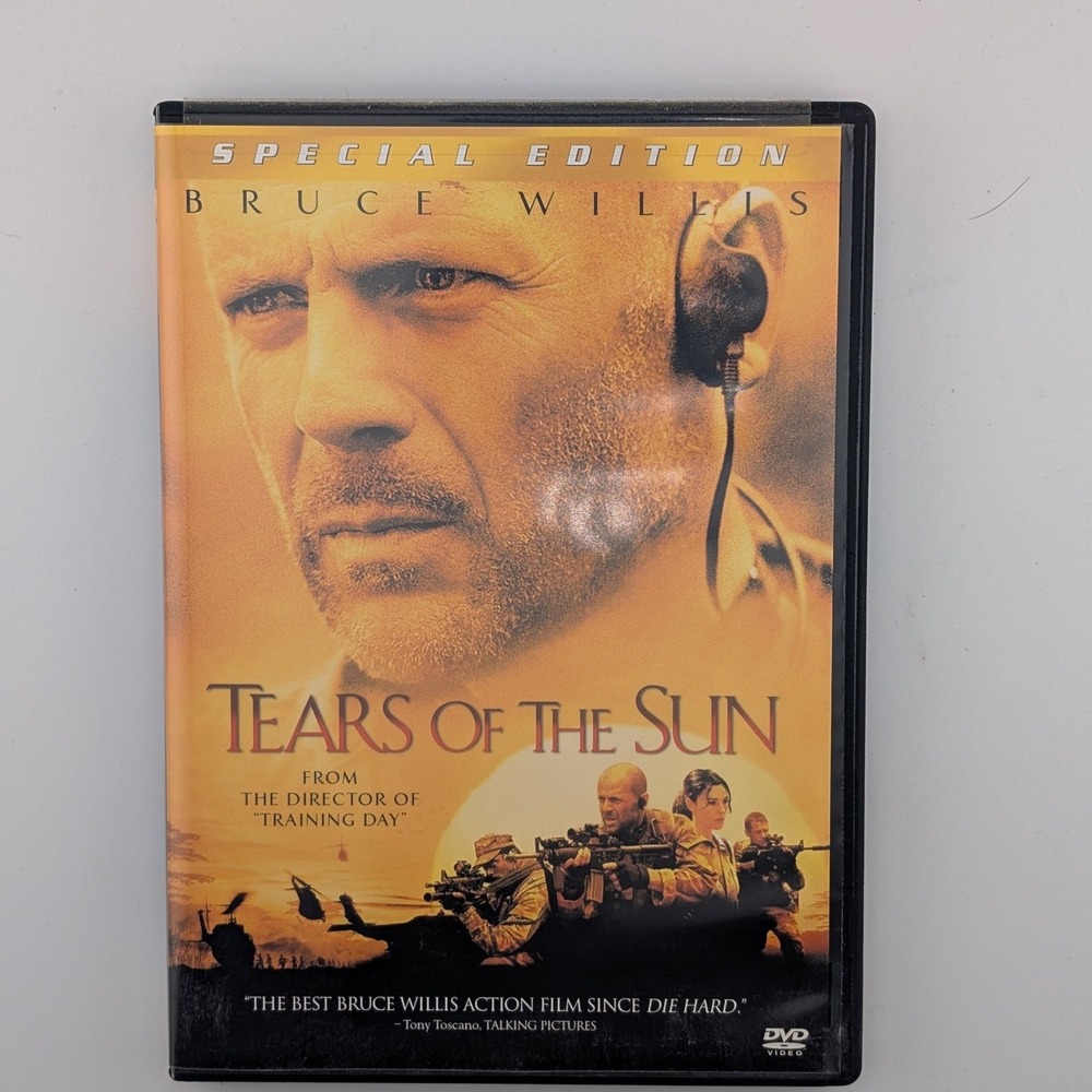 Columbia Pictures Tears of the Sun DVD Action Movie